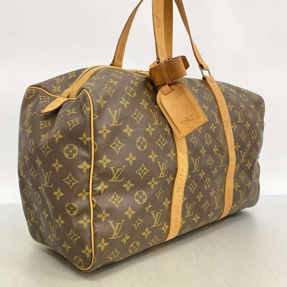 LOUIS VUITTON Brown Monogram Boston Bag - Picture 2 of 13